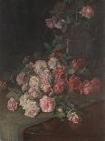 Untitled (Roses), C.1905-1915 (Oil on Canvas)-Robert Jenkins Onderdonk-Giclee Print