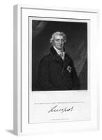 Robert Jenkinson, 2nd Earl of Liverpool, British Politician and Prime Minister-William Thomas Fry-Framed Giclee Print