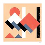 Shapes and Forms-Robert John Paterson-Framed Stretched Canvas