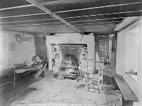 Grinding Grain in a Quern, Inishmurray, County Sligo, 1900-Robert John Welch-Giclee Print