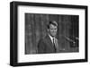 Robert Kennedy appearing before Platform Committee, 1964-Warren K. Leffler-Framed Photographic Print