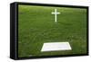 Robert Kennedy's Grave in Arlington National Cemetery.-Jon Hicks-Framed Stretched Canvas