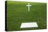 Robert Kennedy's Grave in Arlington National Cemetery.-Jon Hicks-Stretched Canvas