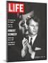 Robert Kennedy, Will He Dare Run in 68, November 18, 1966-Bill Eppridge-Mounted Photographic Print