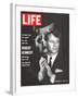 Robert Kennedy, Will He Dare Run in 68, November 18, 1966-Bill Eppridge-Framed Premium Photographic Print