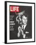Robert Kennedy, Will He Dare Run in 68, November 18, 1966-Bill Eppridge-Framed Premium Photographic Print