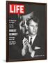 Robert Kennedy, Will He Dare Run in 68, November 18, 1966-Bill Eppridge-Framed Photographic Print