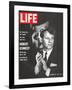 Robert Kennedy, Will He Dare Run in 68, November 18, 1966-Bill Eppridge-Framed Photographic Print