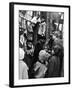 Robert Kennedy with Children at Playground Photograph - New York, NY-Lantern Press-Framed Art Print