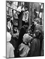 Robert Kennedy with Children at Playground Photograph - New York, NY-Lantern Press-Mounted Art Print