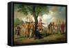 Robert Kett (D.1549) under the Oak of the Reformation-Samuel Wale-Framed Stretched Canvas