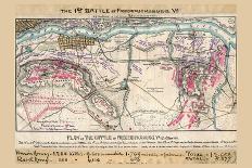 Plan of the Battle of Fredericksburg-Robert Knox Sneden-Stretched Canvas