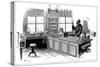 Robert Koch (1843-191), German Bacteriologist and Physician in His Laboratory-null-Stretched Canvas