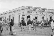 Citizens of Mazatlan-Robert L. Bracklow-Stretched Canvas