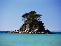 Small Island off Coast-Robert Landau-Photographic Print