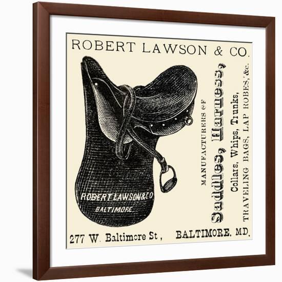 Robert Lawson and Co. Manufacturers-null-Framed Art Print