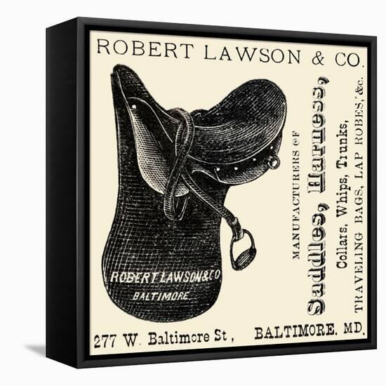 Robert Lawson and Co. Manufacturers-null-Framed Stretched Canvas