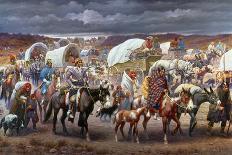 The Trail Of Tears, 1838-Robert Lindneux-Giclee Print