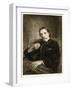 Robert Louis Stevenson (1850-1894) British Author Best known for His Bestselling Books 'Treasure Is-William Brassey Hole-Framed Giclee Print