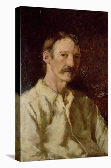 Robert Louis Stevenson (1850-94), 1892-Count Girolamo Pieri Nerli-Stretched Canvas