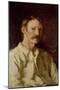 Robert Louis Stevenson (1850-94), 1892-Count Girolamo Pieri Nerli-Mounted Giclee Print