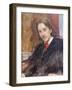 Robert Louis Stevenson, 1887 (Oil on Canvas)-William Blake Richmond-Framed Giclee Print