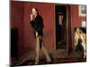 Robert Louis Stevenson and His Wife, 1885-John Singer Sargent-Mounted Giclee Print