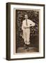 Robert Louis Stevenson in Samoa, C1890-null-Framed Giclee Print