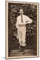 Robert Louis Stevenson in Samoa, C1890-null-Mounted Giclee Print