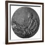 Robert Louis Stevenson- working-Augustus Saint-gaudens-Framed Giclee Print