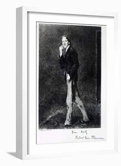 Robert Louis Stevenson-John Singer Sargent-Framed Giclee Print