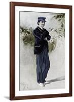 Robert Louis Stevenson --Alexander Stuart Boyd-Framed Giclee Print