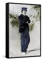 Robert Louis Stevenson --Alexander Stuart Boyd-Framed Stretched Canvas