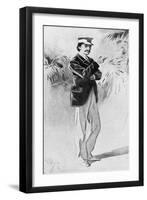 Robert Louis Stevenson --Alexander Stuart Boyd-Framed Giclee Print