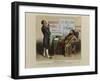 Robert Macaire at the Restaurant-Honore Daumier-Framed Giclee Print