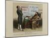 Robert Macaire at the Restaurant-Honore Daumier-Mounted Giclee Print