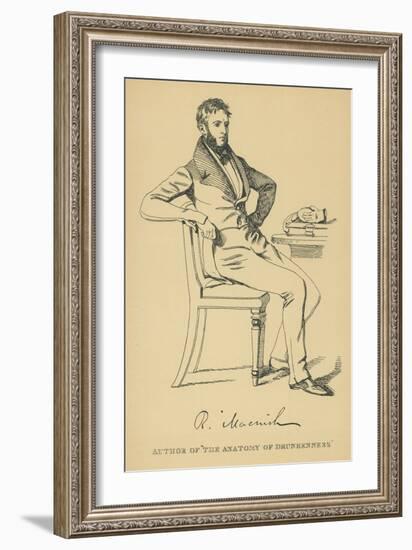 Robert Macnish-Daniel Maclise-Framed Giclee Print