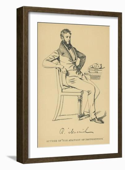 Robert Macnish-Daniel Maclise-Framed Giclee Print