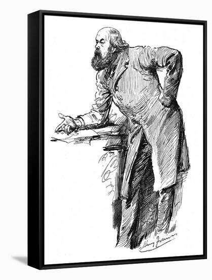 Robert Marq. Salisbury-Harry Furniss-Framed Stretched Canvas