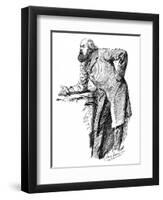 Robert Marq. Salisbury-Harry Furniss-Framed Art Print