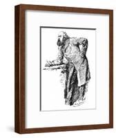 Robert Marq. Salisbury-Harry Furniss-Framed Art Print