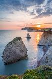 Sunset at Freshwater Bay, Isle of Wight-Robert Maynard-Photographic Print