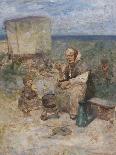 The Blind Pedlar-Robert Mcgregor-Framed Stretched Canvas