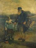 The Blind Pedlar-Robert Mcgregor-Framed Stretched Canvas