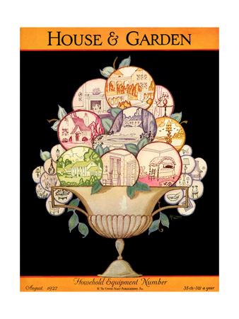 House & Garden Cover - August 1927