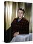 Robert Mitchum (1917- 1997) dans les annees 40, 1940s (photo)-null-Stretched Canvas