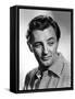 ROBERT MITCHUM (1917- 1997) en, 1948 (b/w photo)-null-Framed Stretched Canvas