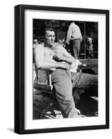 Robert Mitchum, 1956-null-Framed Photographic Print