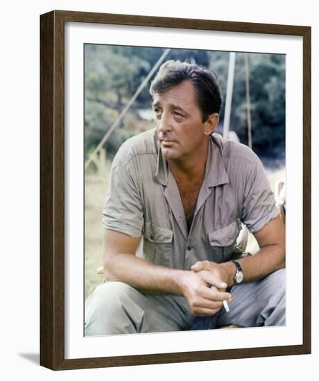 Robert Mitchum, Mister Moses (1965)-null-Framed Photo