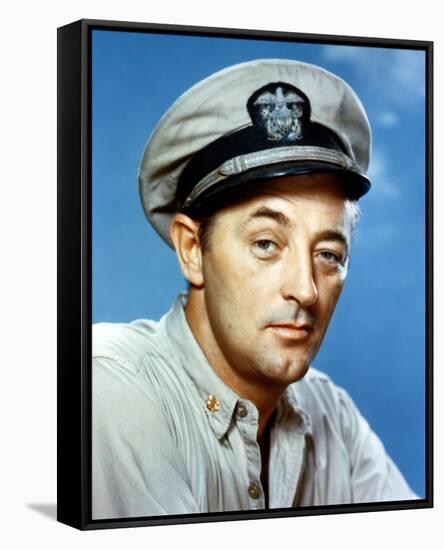 Robert Mitchum, The Enemy Below (1957)-null-Framed Stretched Canvas